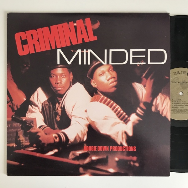 Boogie Down Productions - Criminal Minded (USオリジナル/LP/アルバム/ミドル/オールドスクール)