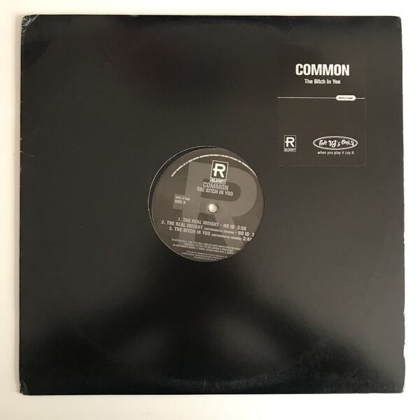 Common / No I.D. - The Bitch In Yoo / The Real Weight (プロモオンリー) (Promo) (USオリジナル)