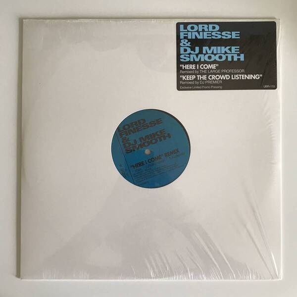 Lord Finesse & DJ Mike Smooth - Here I Come Remix / Keep The Crowd Listening Remix (限定200枚)