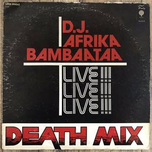 D.J. Afrika Bambaataa - Death Mix-Live!!!