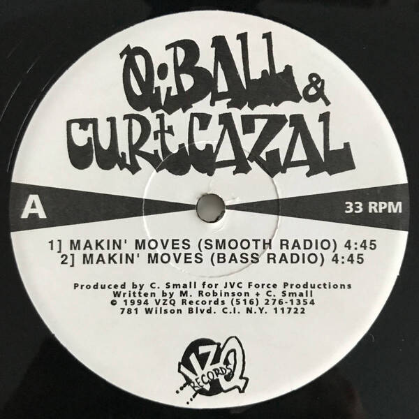QBall & Curt Cazal - Makin' Moves (激レアUSオリジナル/マイナー/アングラ)
