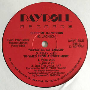 Supreme DJ Nyborn - Versatility