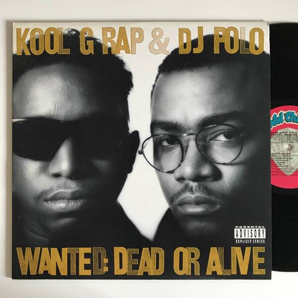 Kool G Rap & DJ Polo - Wanted: Dead Or Alive (USオリジナル/LP/アルバム/ミドル)