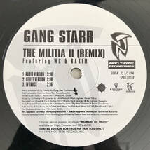 Gang Starr - The Militia II (Remix) / The Militia (Soul Brother Remix)_画像1