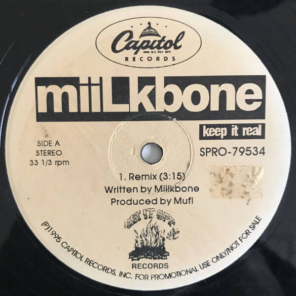 Miilkbone - Keep It Real (Remix) ②