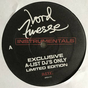 Lord Finesse - Instrumentals 限定1000枚プレス