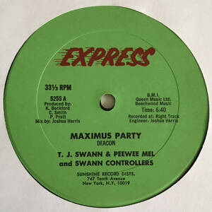 T. J. Swann & Peewee Mel And Swann Controllers - Maximus Party (Green Labels)