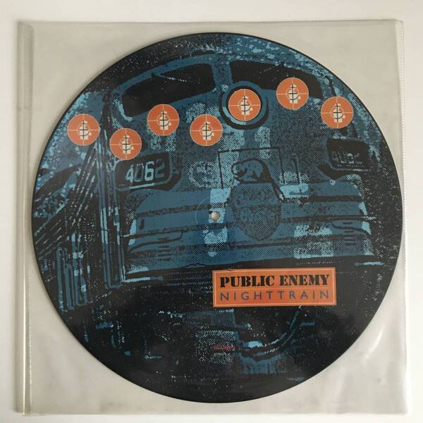 Public Enemy - Nighttrain (UKオリジナル/プロモオンリー/Promo/ピクチャー盤/ニュースクール)