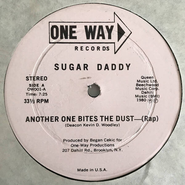 Sugar Daddy - Another One Bites The Dust (USオリジナル/オールドスクール)