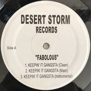 Fabolous - Keepin It Gangsta / Right Now & Later On