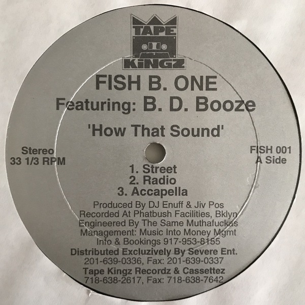Fish B. One - How That Sound / Get It On (USオリジナル/アングラ)