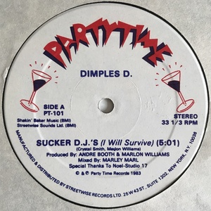 Dimples D. - Sucker D.J.'s (I Will Survive)