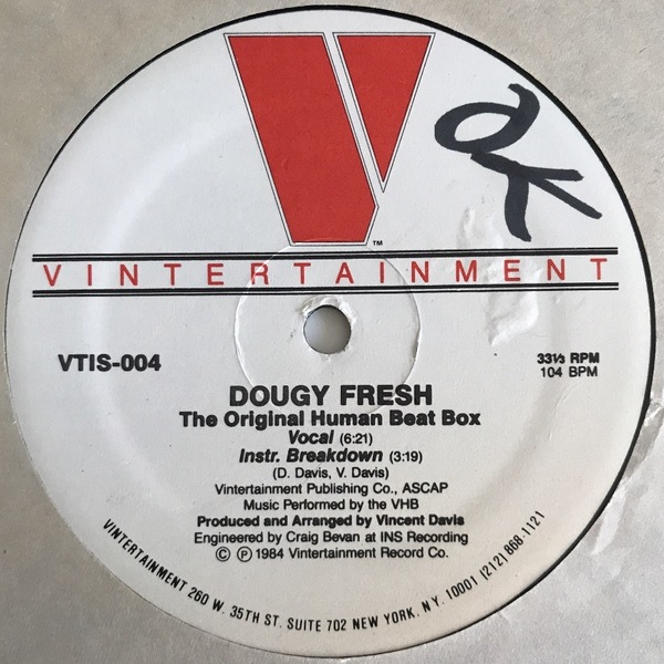 Dougy Fresh - The Original Human Beat Box (USオリジナル/オールドスクール)