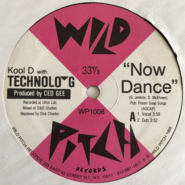 Kool D With Technolo-G - Now Dance / Go To Work (USオリジナル) (レアミドル)
