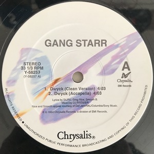 Gang Starr - DWYCK