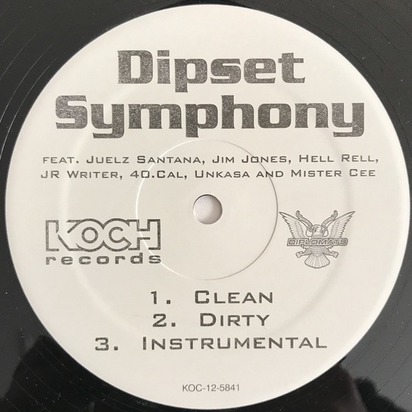 The Diplomats - Dipset Symphony (USオリジナル/プロモオンリー/Promo)