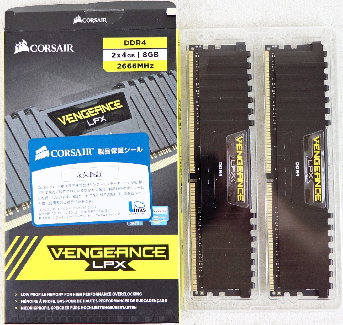 で記念購入 CORSAIR DDR4-2666MHz デスクトップPC用 メモリ VENGEANCE