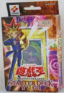 S◎中古品◎『遊戯王TCG スターターデッキ -遊戯編- 1st Edition 海外版』 コナミ/KONAMI 英語表記 箱付き ※シミあり