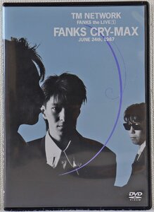 P◎中古品◎DVDソフト『FANKS the LIVE 1 FANKS CRY-MAX』 TM NETWORK ESBL-2161 エピックレコードジャパン 2004年5月19日発売