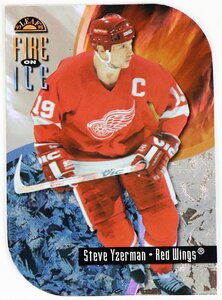 P◇中古品◇トレカ Steve Yzerman/スティーブン・アイザーマン DONRUSS/ドンラス 0690/1000 FIRE on ICE アイスホッケー
