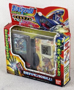 S★ジャンク品★電子玩具 『デジモンアクセル エビルゲノム』 BANDAI/バンダイ 手の平や鉄の板などからデータをスキャン ※動作未確認