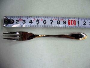  сделано в Японии (made in TSUBAME) русалка часть золотой европейская посуда 18-10 нержавеющая сталь ножи [ little вилка ]