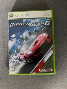 リッジレーサー6 xbox360 ハガキ付き コレクション用