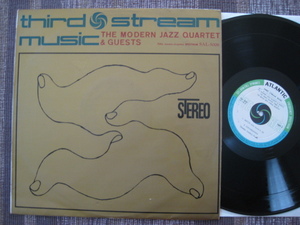 ☆☆MJQ Modern Jazz Quartet♪Third Stream Music☆Atlantic 日本ビクター SAL 5006☆国内初回盤ペラLP☆1960年☆☆