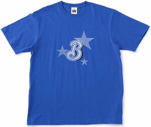  Yokohama DeNA Bay Star z70th Vintage print T-shirt XL blue 1998 year .. tube . Yokohama victory |(*^0^*)|