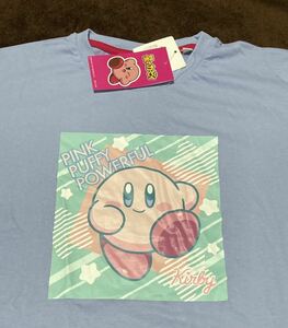【Lサイズ】新品 正規品 星のカービィ Tシャツ 任天堂 Nintendo karby タグ付き 日本 限定 ファミコン ゲーム b