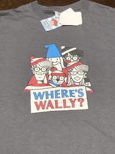 【Mサイズ】新品 Where's Wally? ウォーリーをさがせTシャツ 正規ライセンス品
