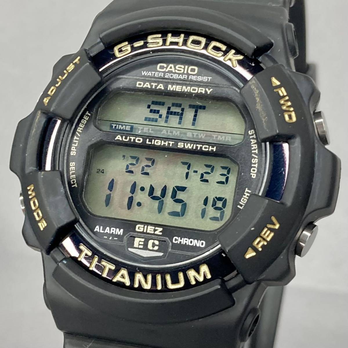 希少 極美品 G-SHOCK GS-100EC-1T GIES ジーズ エリッククラプトン限定