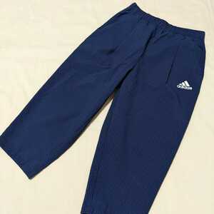 +AI67 adidas Adidas child Kids 130 man man . pants shorts navy blue navy thin sport wear training 