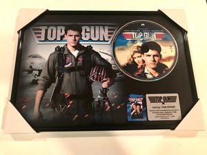 映画【Top Gun:Maverick/トップガン マーヴェリック】トム・クルーズ/Tom Cruise/ピート・ミッチェル/ディスクフレーム/証明書付き-1