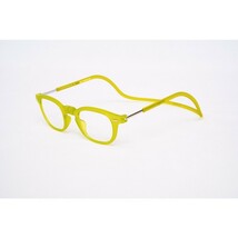 ☆ B-2.レモンライム ☆ 度数0.00/+2.00 遠近両用 メガネ 老眼鏡 通販 CLIC EXE Vintage 遠近両用メガネ ブルーライトカット 軽量 丈夫 首_画像1