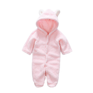 * розовый * 3-6M baby костюм мульт-героя почтовый заказ комбинезон пижама зимний костюм пара есть младенец fwafwa нежный .... боа осень-зима флис 