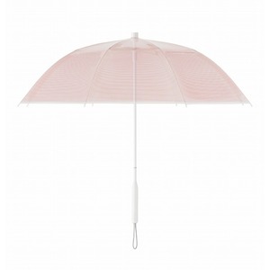 ☆ レッド ビニール傘 かわいい 通販 ブランド プラスチック カラーライン 雨傘 レディース 長傘 おしゃれ 60cm 雨 強風 婦人傘 高校生 か