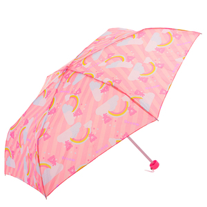 * 5196.pink складной зонт ребенок легкий в использовании легкий 50cm модный симпатичный Mini маленький меньше легкий . легкий compact ATTAINa Tein женщина 