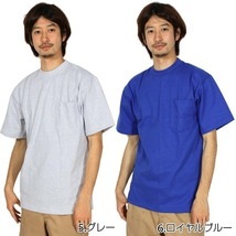 ☆ 3.ホワイト ☆ S Tシャツ メンズ ブランド 半袖 無地 シンプル CAMBER キャンバー ポケット付きTシャツ ヘビーウェイトTシャツ ポケッ_画像7