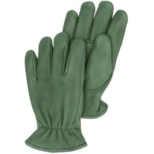 * Green * size M gloves men's brand mail order leather stylish Biker glove motorcycle supplies protection against cold present man 40 fee Christmas gif