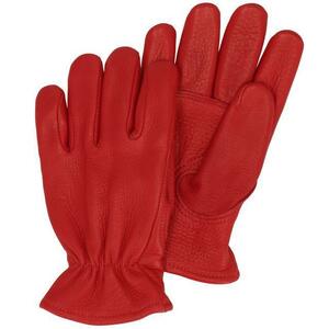 * Red * size S gloves men's brand mail order leather stylish Biker glove motorcycle supplies protection against cold present man 40 fee Christmas gift 