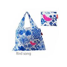 ☆ BirdSong エコバッグ おしゃれ 折りたたみ デザイナーズジャパン エコバック マイバッグ 折り畳み レジカゴ 通販 ショッピングバッグ_画像1