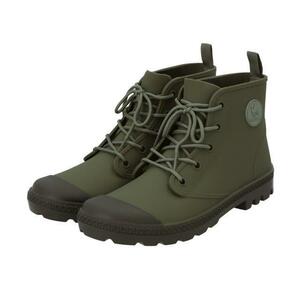 * green * S(23.5-24.0cm) boots men's waterproof mail order is ikatto sneakers active boots lady's rain shoes boots cord .