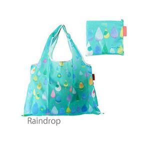 ☆ Raindrop エコバッグ おしゃれ 折りたたみ デザイナーズジャパン エコバック マイバッグ 折り畳み レジカゴ 通販 ショッピングバッグ