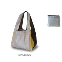 ☆ GRAYxBROWN ルートート ROOTOTE エコバッグ 通販 レジカゴ レジかご対応 保冷 保温保冷 折りたたみ 折り畳み 軽量 軽い マチ広 巾着 大_画像9