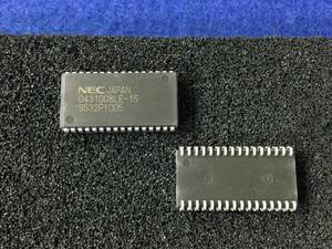 UPD431008LE-15【即決即送】NEC 128Kx8-Bit スタティック RAM [AZT3-15-21T/278550M] NEC SRAM D431008LE-15　２個セット