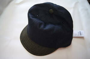 未使用　MIGHTY SHINE MSC-003-2 BRIDGE CAP ブリッジキャップ　BK/KHK FREEサイズ　黒/カーキ