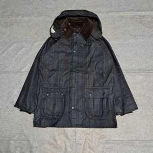 希少フード付き　00s　ミント 34　 バブアー ビデイル 　タータンチェック　90s　Barbour bedale ヴィンテージ　 ジャケット