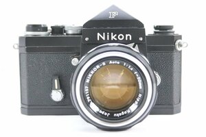 NIKON ニコン F アイレベル NIKKOR-S AUTO 50mm F1.4 一眼レフ フィルム カメラ 単焦点 レンズ 37836-K