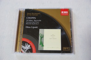 14 Waltzes Chopin LIPATTI　輸入盤CD